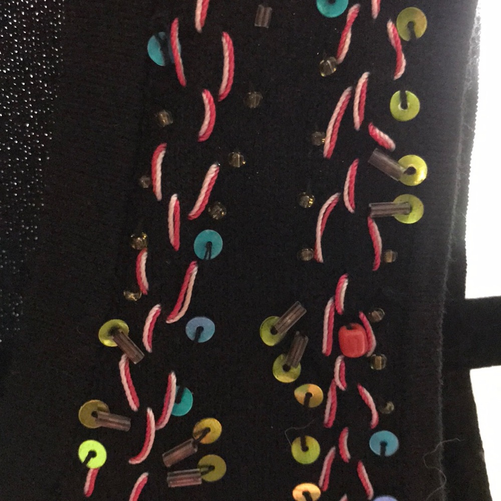 Sequined Michael Simon Set -Shell & Matching Shirt - image 5